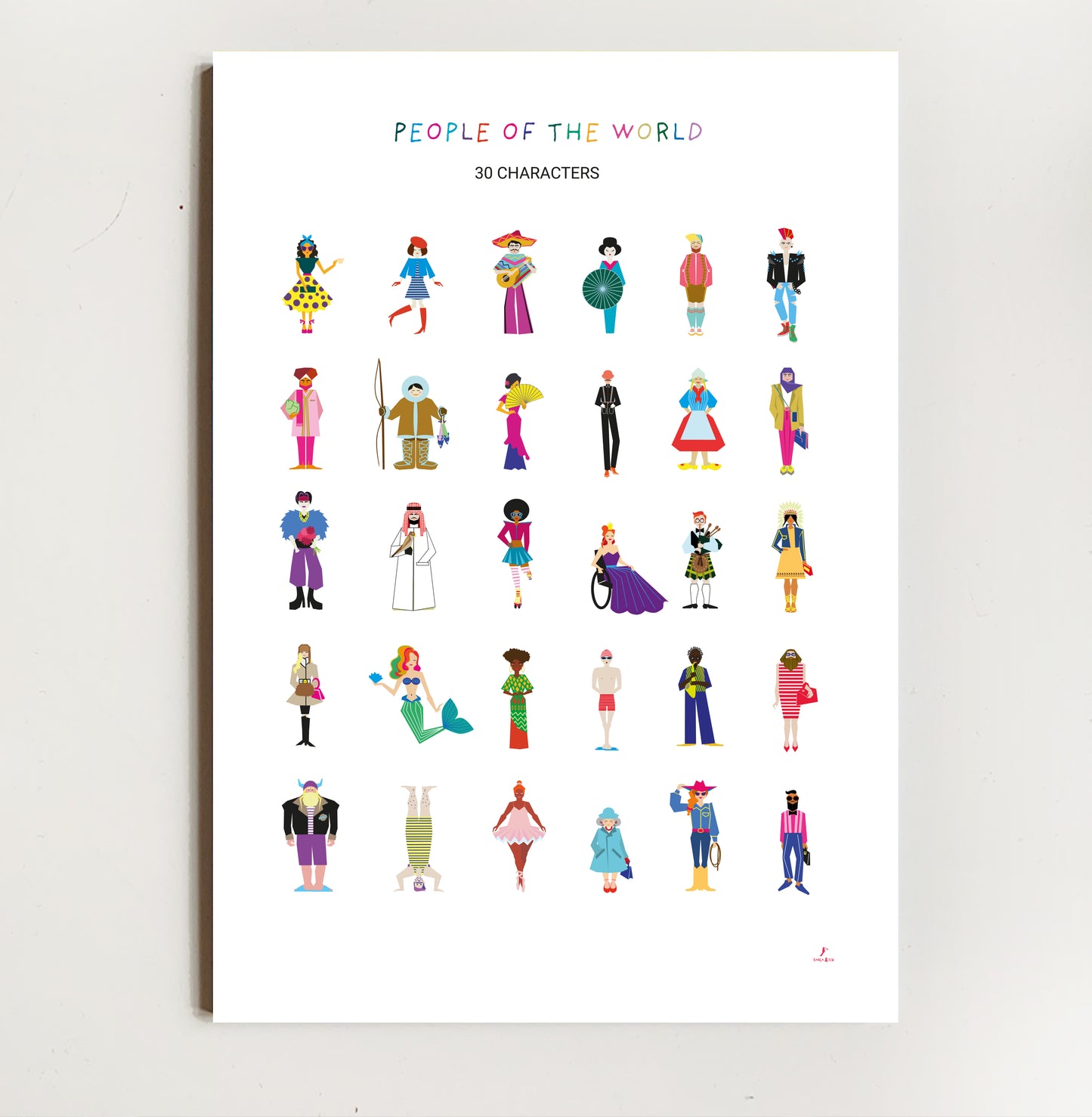 People of the World - 30 Characters