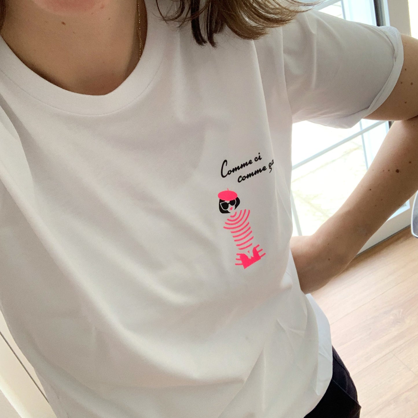 Damen T-Shirt Comme ci, comme ca