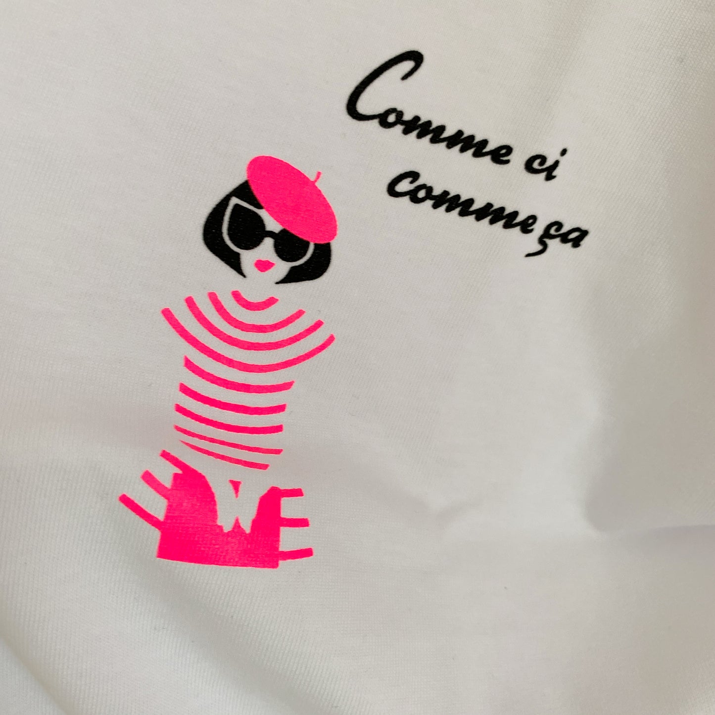 Damen T-Shirt Comme ci, comme ca