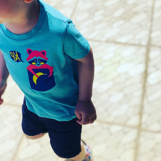 Kinder T-Shirt DuDa sagt der Waschbär