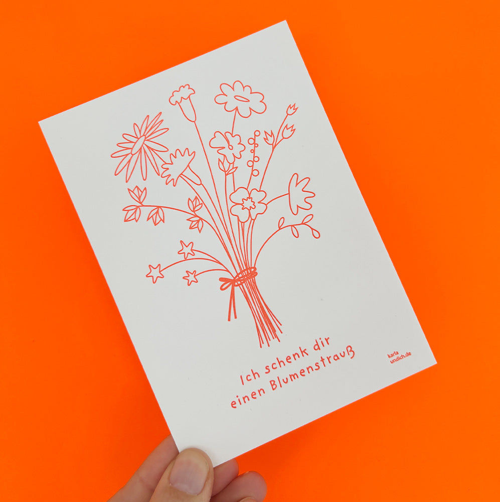 ich schenk dir einen Blumenstrauß