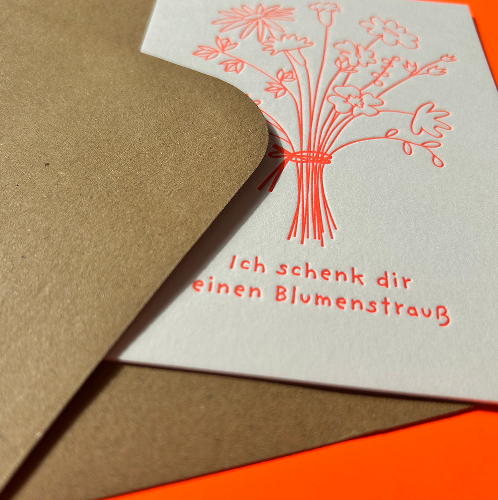 ich schenk dir einen Blumenstrauß