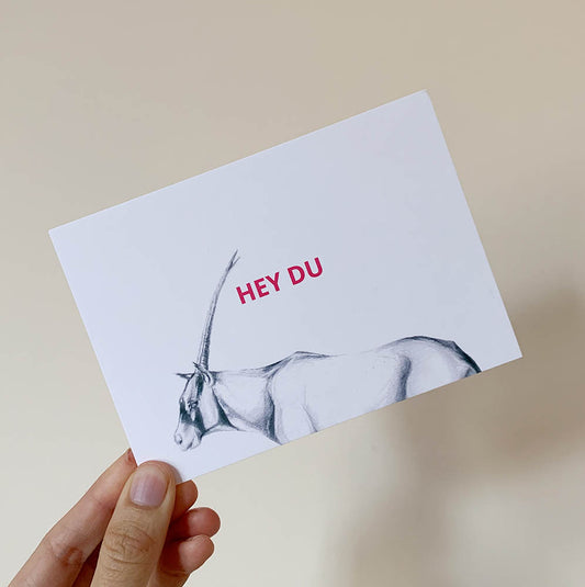 Hey du sagt die Antilope