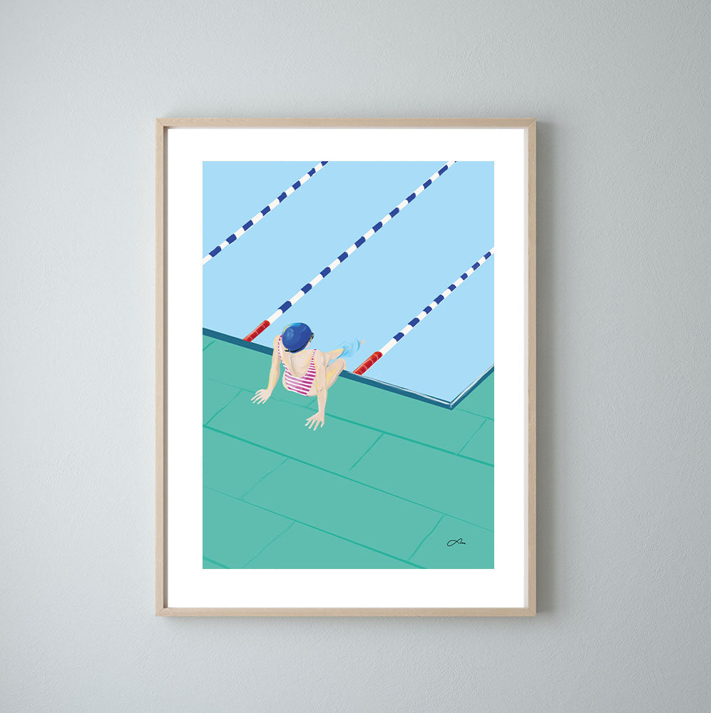 Schwimmerin