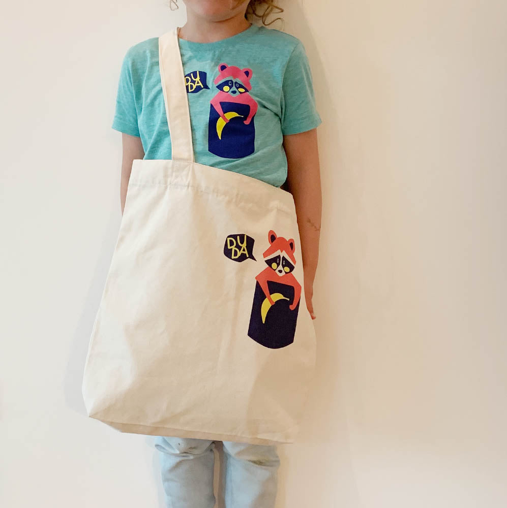 Kinder T-Shirt DuDa sagt der Waschbär
