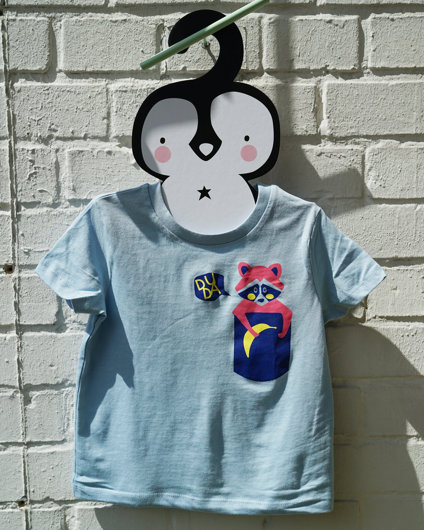 Kinder T-Shirt DuDa sagt der Waschbär