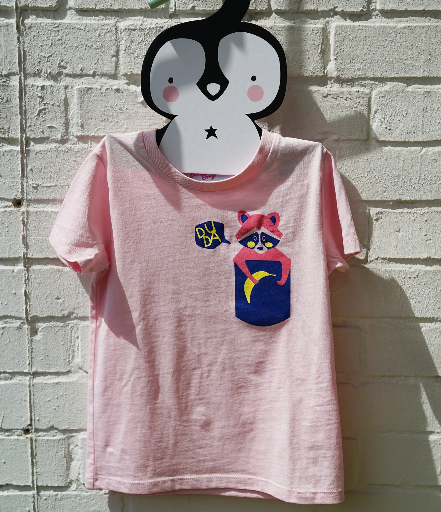 Kinder T-Shirt DuDa sagt der Waschbär